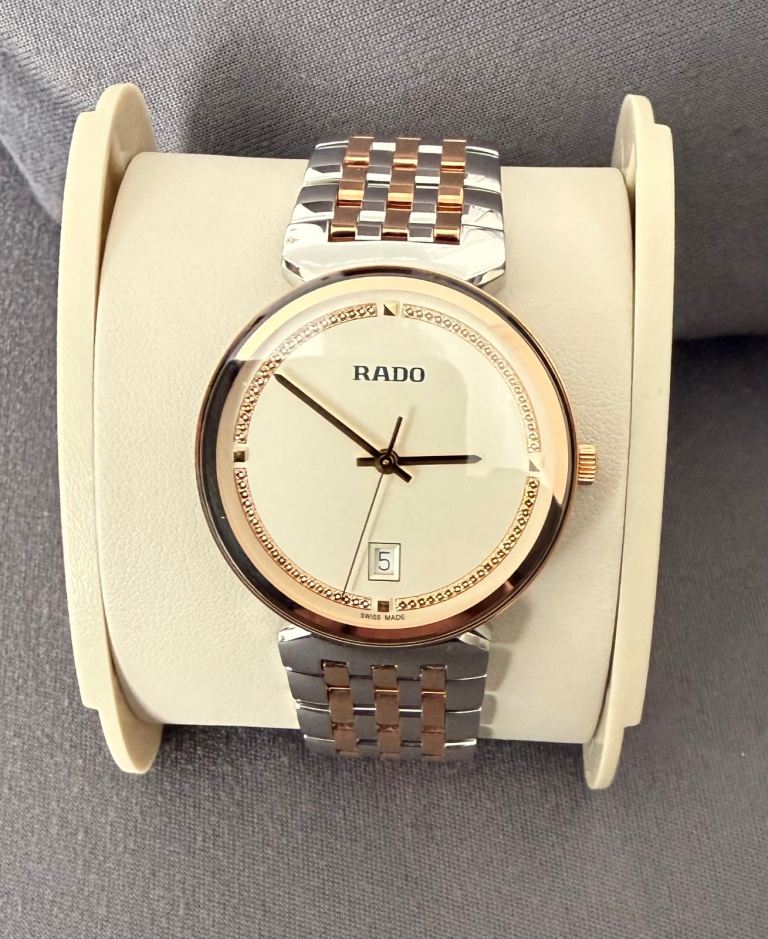 RADO Switzerland Watch – Rose Gold & Silver, As Good As New