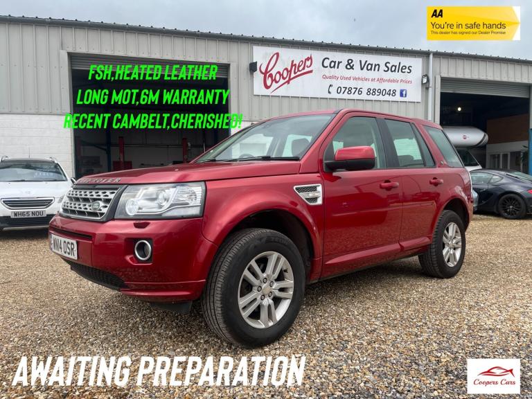 2014 Land Rover Freelander 2.2 TD4 XS 5dr SUV Diesel Manual
