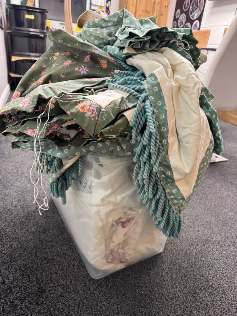 Laura Ashley curtains and fabrics 