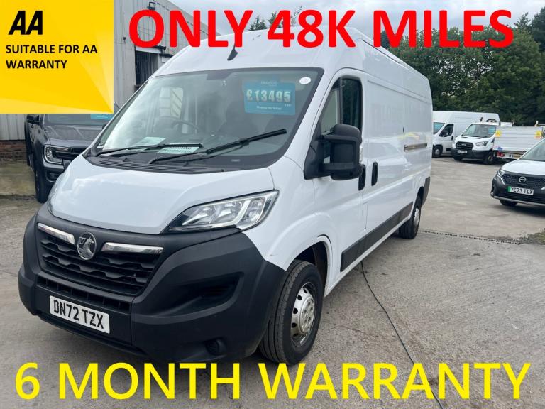 2022 Vauxhall Movano 2.2 Turbo D 140ps H2 Van Dynamic PANEL VAN Diesel Manual