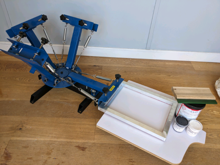 Screen printer, inks, screen ect