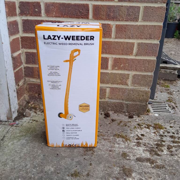 Brand New Electric Lazy-Weeder Removal Brush Sweeper weeding Tool 150w 10mm cable