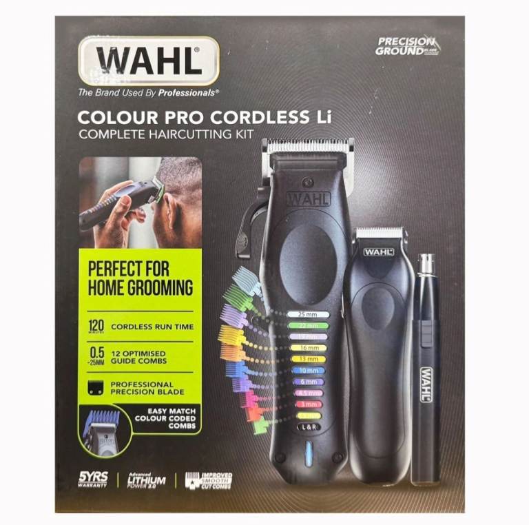 image for BNIB WAHL Colour Pro cordless li Complete haircutting kit 