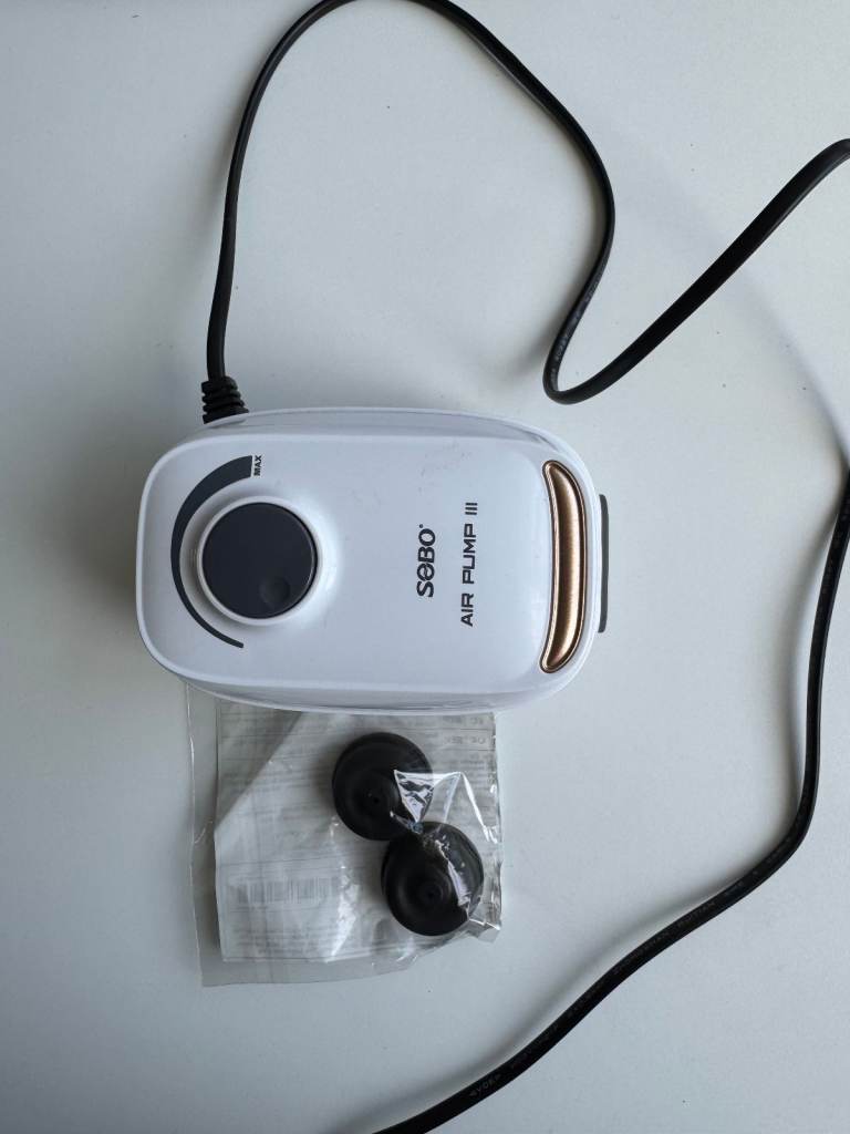 Air pump with spare parts/ rubber 