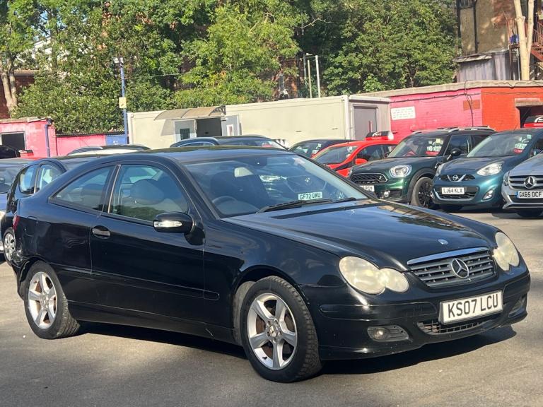 2007 Mercedes-Benz C Class C180 KOMPRESSOR SE SPORTS 3-Door Petrol