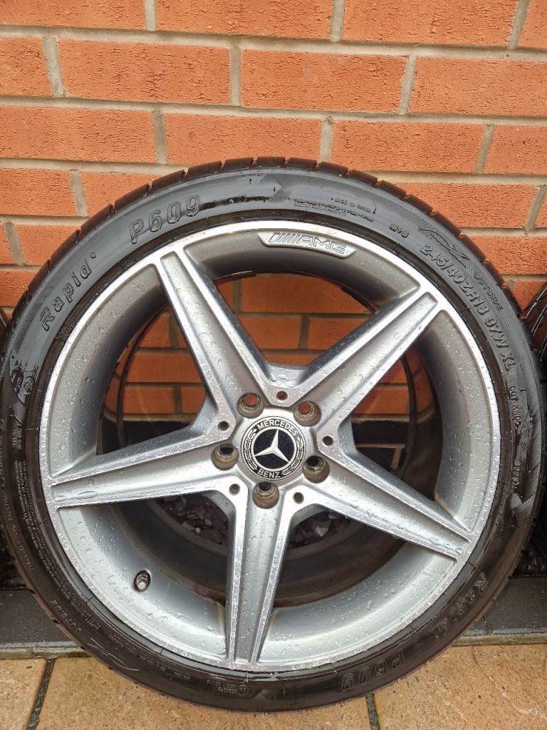 Genuine Mercedes-Benz AMG W205 18” Alloys – Full Set