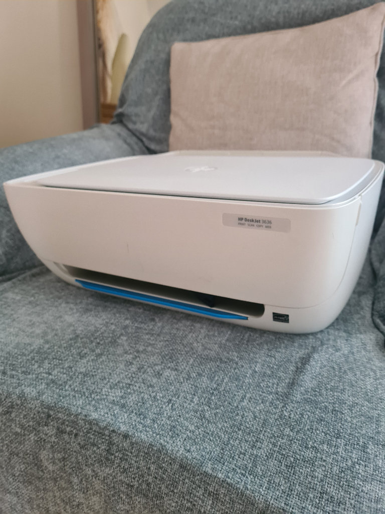 HP Deskjet 3636 all in one printer scanner copier.