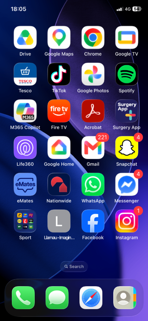 iPhone 11 in purple 