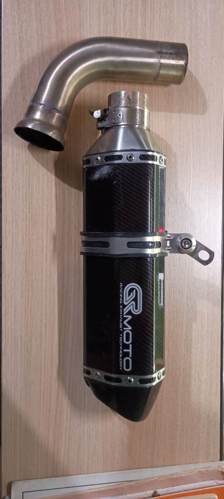 GR Moto carbon half exhaust for F800ST