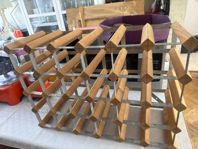 Wooden Wine Rack for 24 bottles 