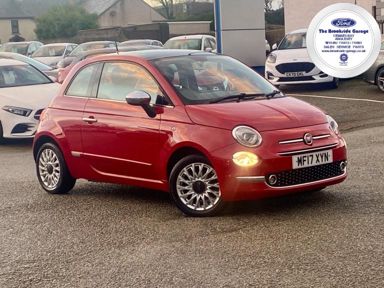 2017 Fiat 500 1.2 Lounge Hatchback 3dr Petrol Manual Euro 6 (s/s) (69 bhp)