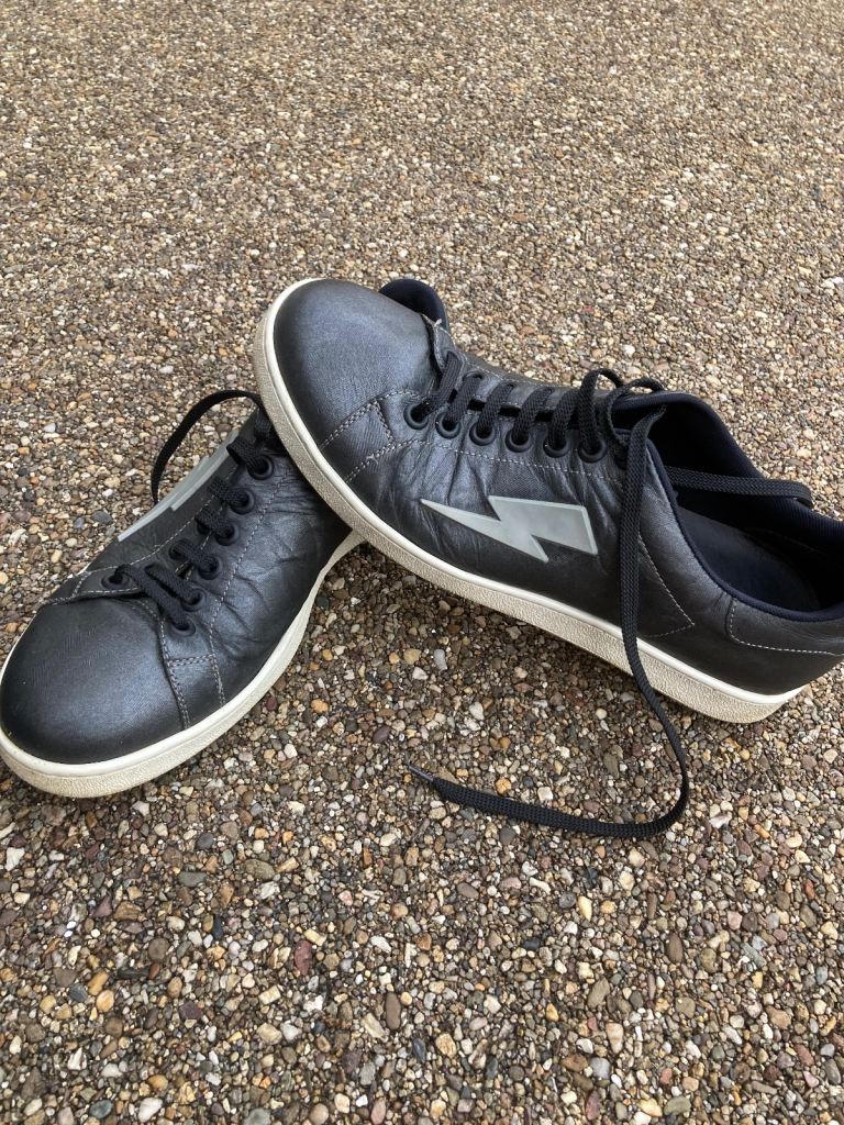 Neil Barrett Thunderbolt Tennis shoes