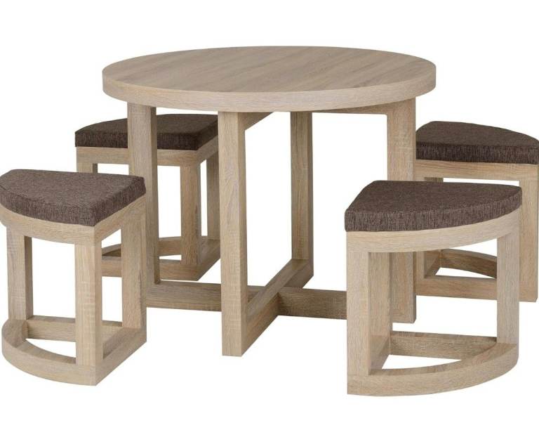 Stowaway dining set.