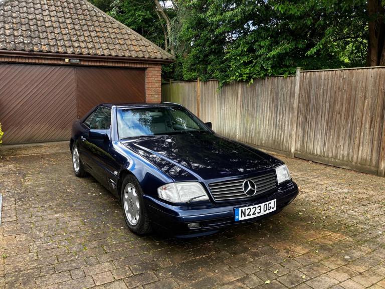 Mercedes Convertible.