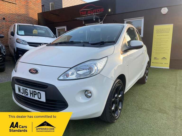 2016 Ford Ka 1.2 Zetec White Edition Euro 6 (s/s) 3dr Petrol