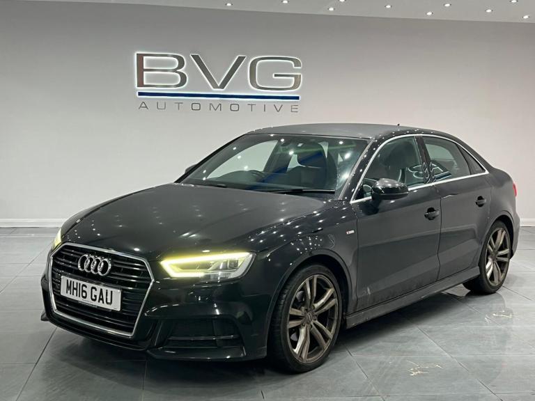 2016 Audi A3 1.6 TDI S Line 4dr SALOON DIESEL Manual