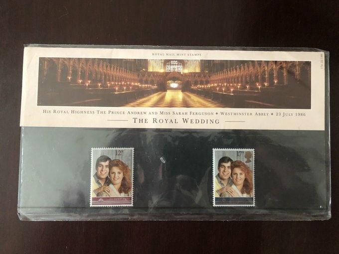 The Royal Wedding - Prince Andrew & Sarah Ferguson [Stamps] (1986)