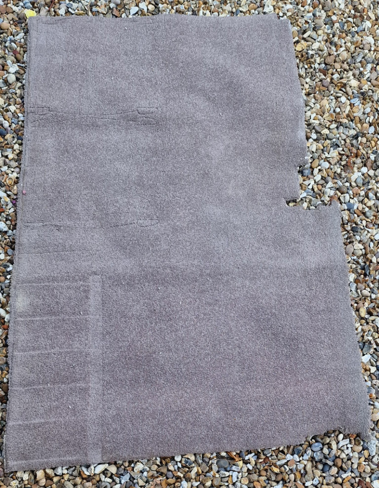 Carpet pieces, runners and mats in cream and truffle 