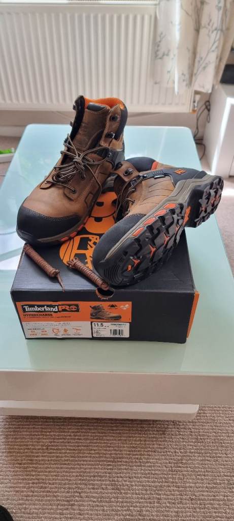 New Timberland PRO Hypercharge Boots - Size 11.5