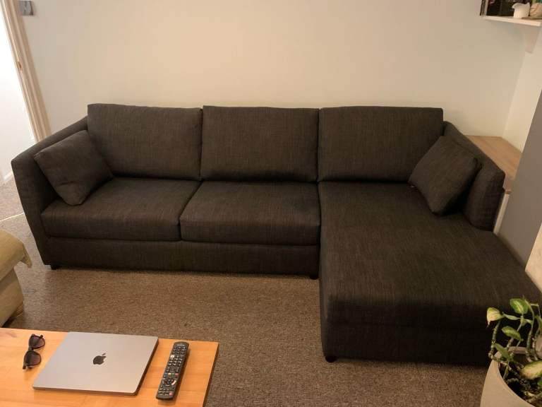 MADE Sofa including storage and a sofa bed