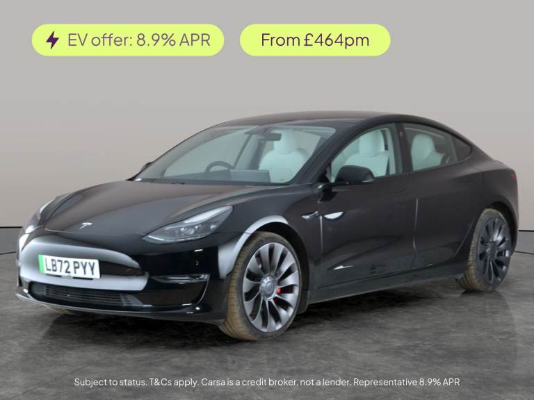 2022 Tesla Model 3 Performance AWD 4dr [Performance Upgrade] Auto SALOON ELECTRIC Automatic