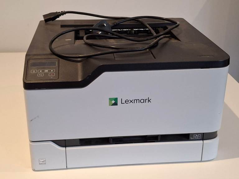 Lexmark C3224 Laser Printer – With Power Cable