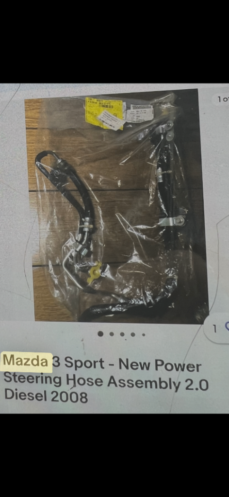 New power steering hose