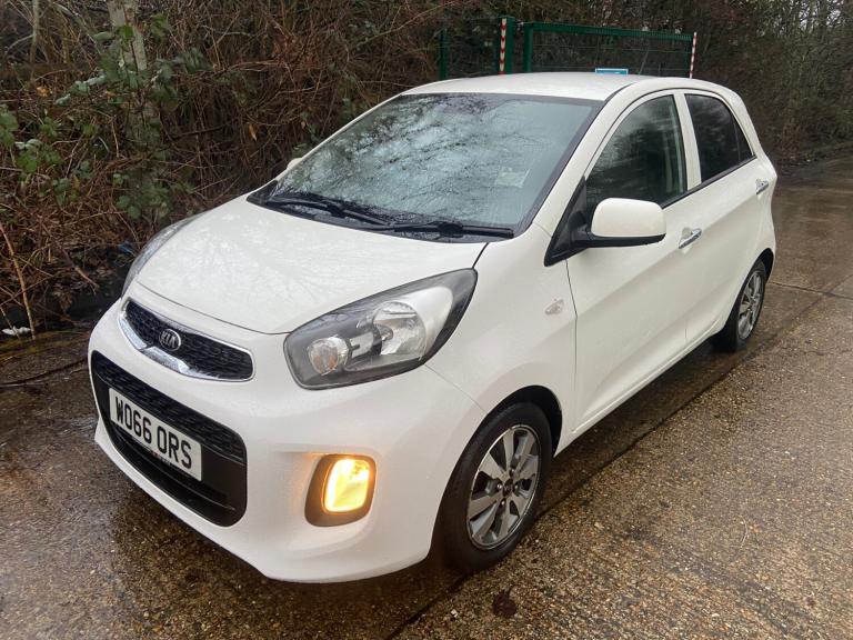 2017 Kia Picanto 1.0 SE 5dr White 48k Miles Years MOT Warranty £20 Road Tax HATCHBACK Petrol Manual