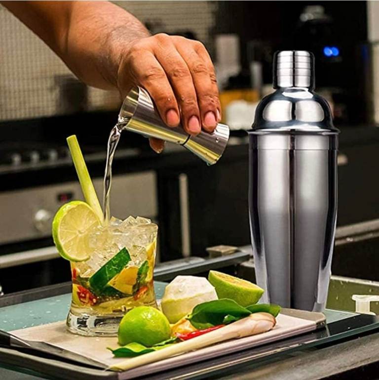 Set 12 Piece Cocktail Kit- Stainless Steel