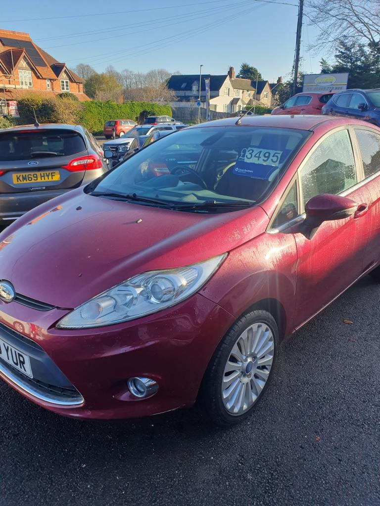 2009 Ford Fiesta 1.6 Titanium Hatchback 5dr Petrol Manual (139 g/km  118 bhp)