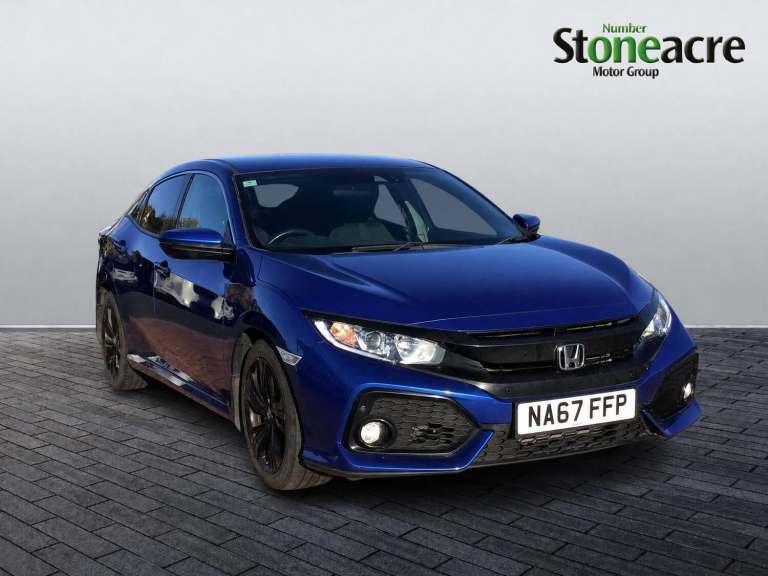 2017 Honda Civic 1.0 VTEC Turbo SR 5dr CVT HATCHBACK PETROL Automatic