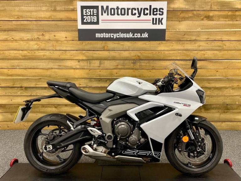 2024 Triumph Daytona 660, Quick-shifter, Heated grips, Only 5,721 Miles, FSH