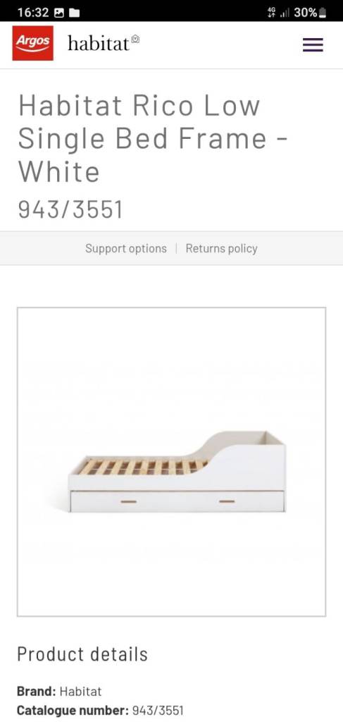 Habitat Rico Childs Bed