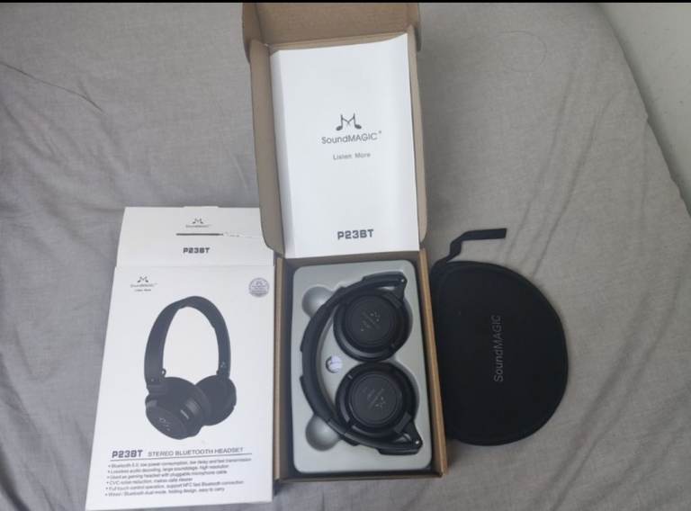 New Soundmagic P23BT Portable Wireless Headphones