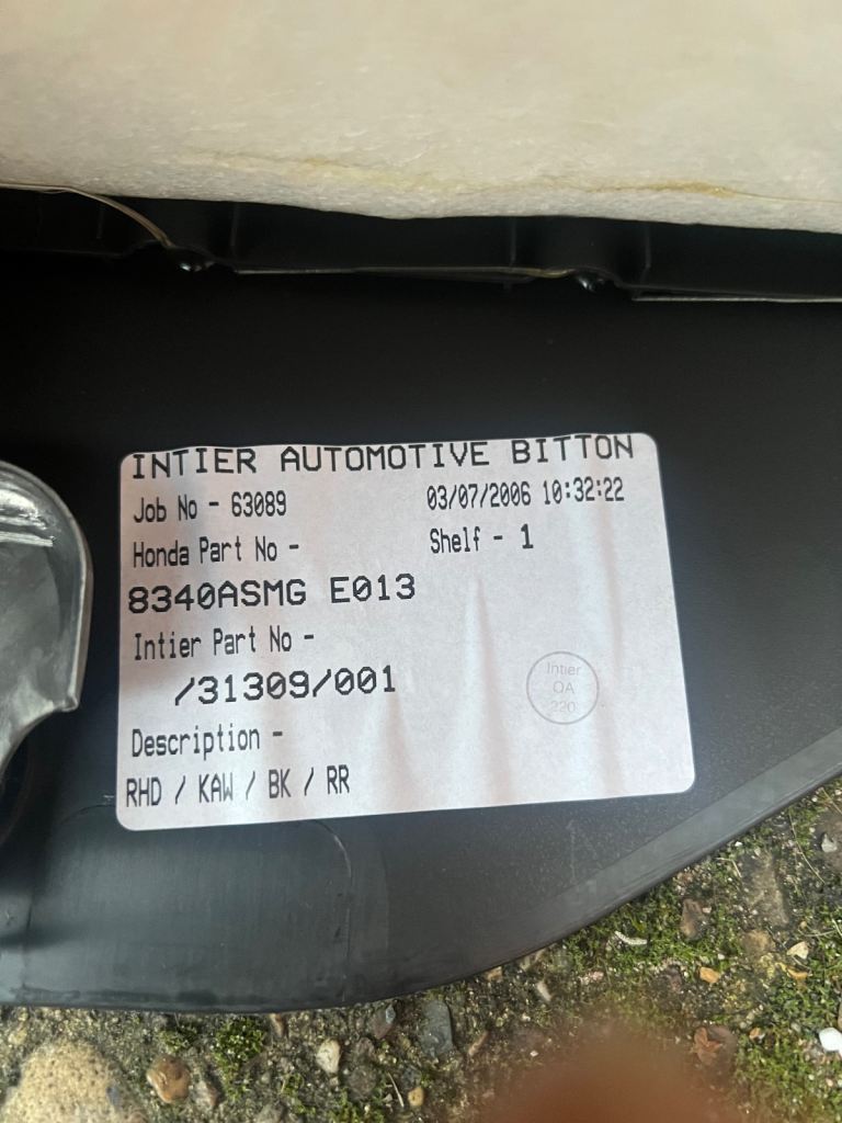 HONDA CIVIC MK8 2006-2011 SUEDE CENTER ARMREST CONSOLE