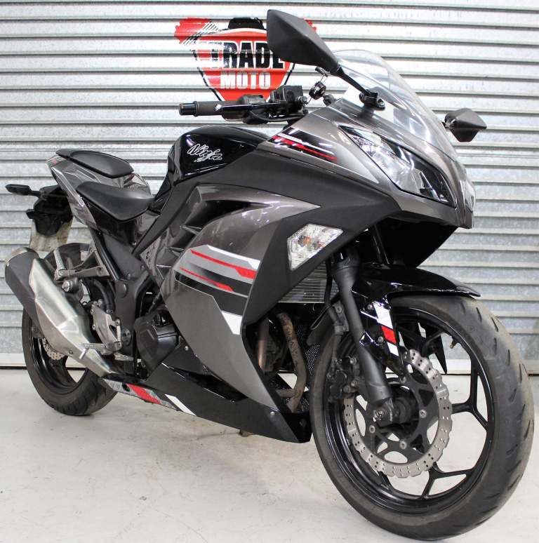 2013 13 KAWASAKI EX 300 ADF NINJA BLACK TRADE SALE NEW MOT 22K CUSTOM PAINT CATN