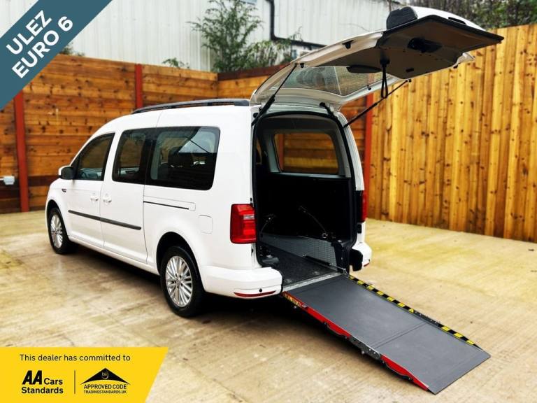 2018 Volkswagen Caddy Maxi Life 5 Seat Wheelchair Accessible Disabled Access Vehicle WAV MPV Dies...