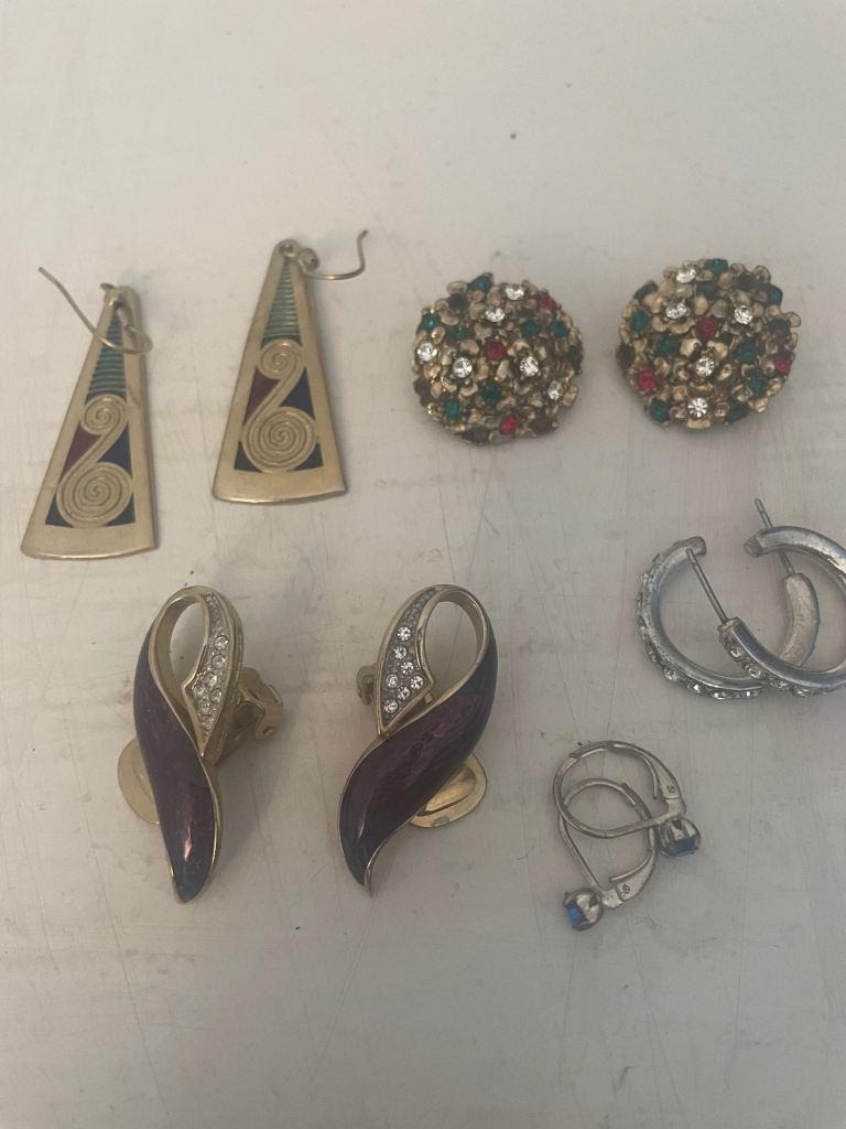 5x Earrings JOBLOT