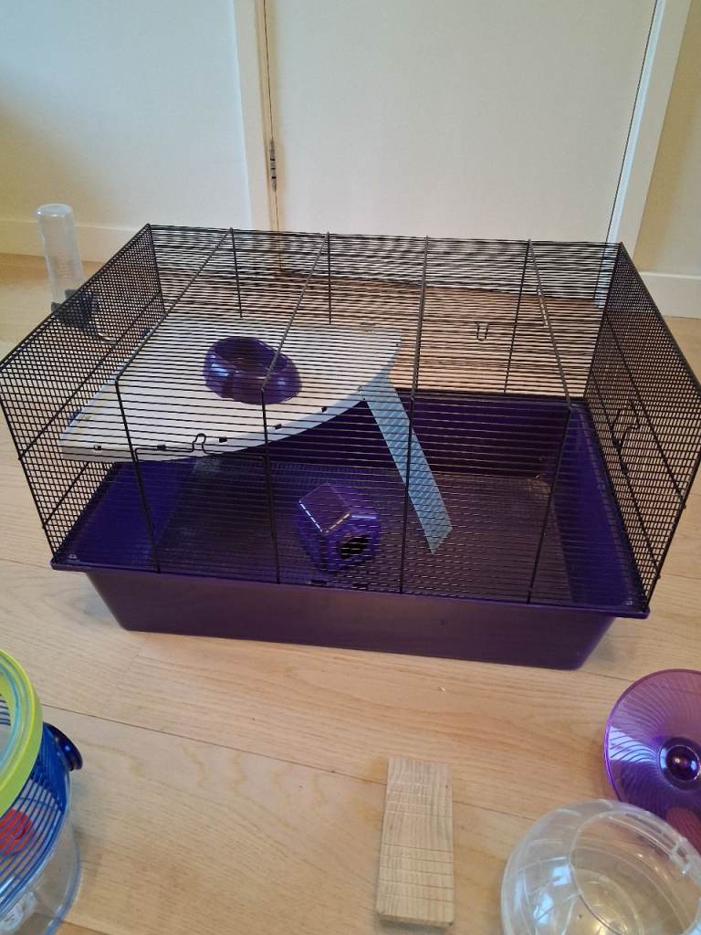 Pets at home extra large hamster cage and accessories - very good condition