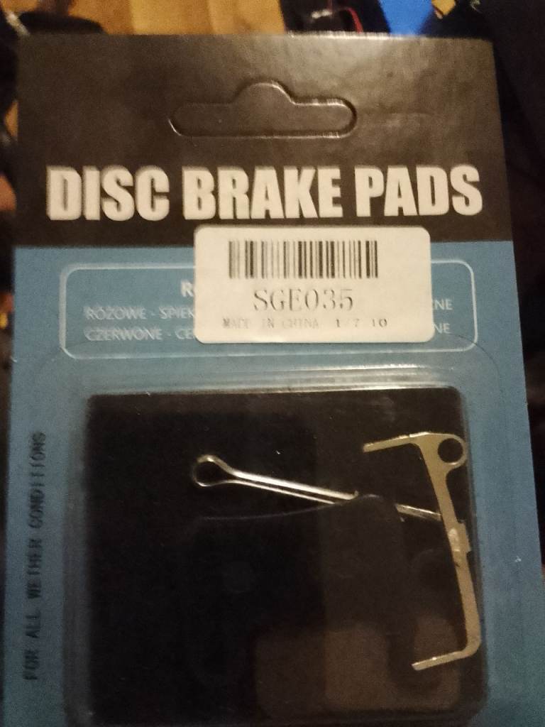 Bicycle disc break pads 