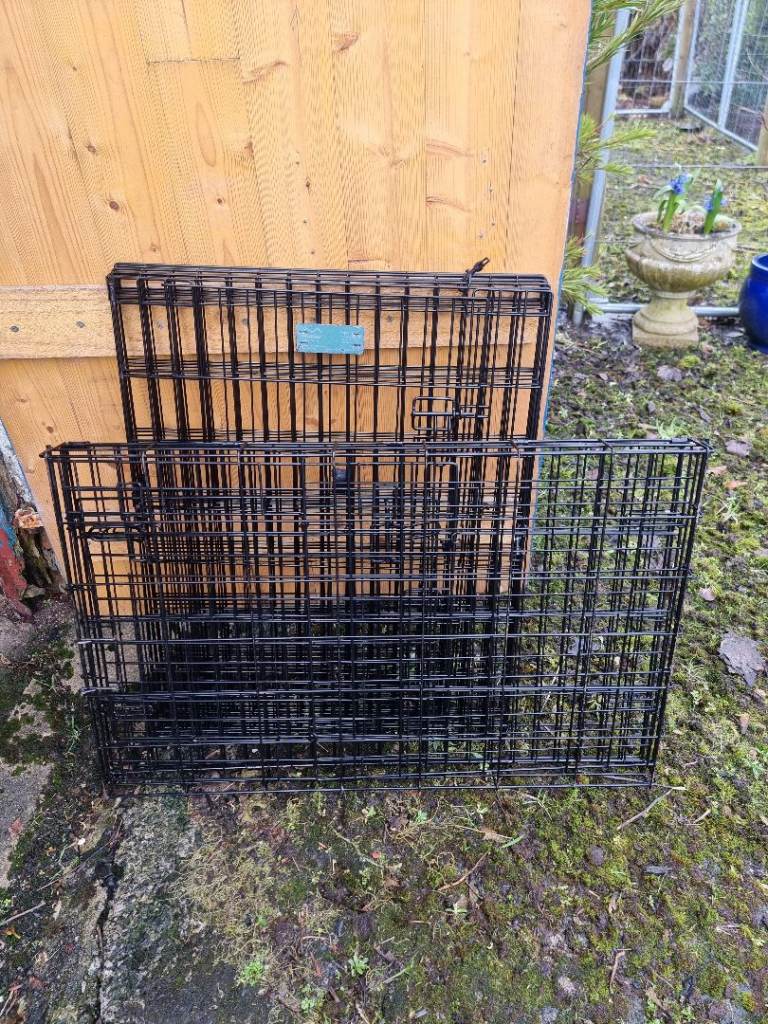 Large dog crate and playpen 