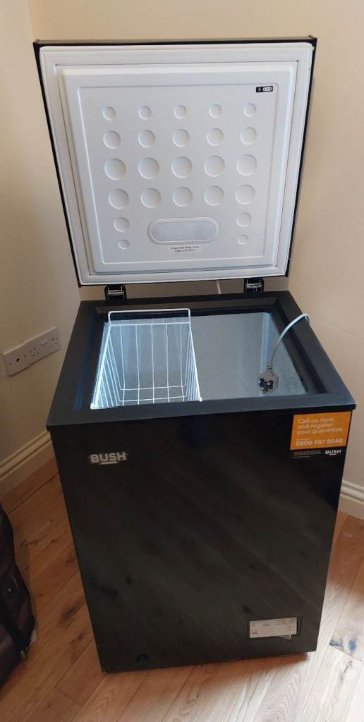 Bush chest freezer 100L black BCFB99L plus instruction manual