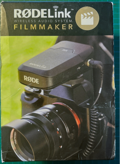 RODE RodeLink 2.4GHz Wireless Filmmaker Kit • VGC • TX, RX, accessories • BOXED
