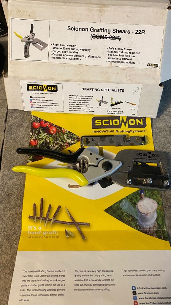 Genuine ScionOn Grafting Shears 22R 
