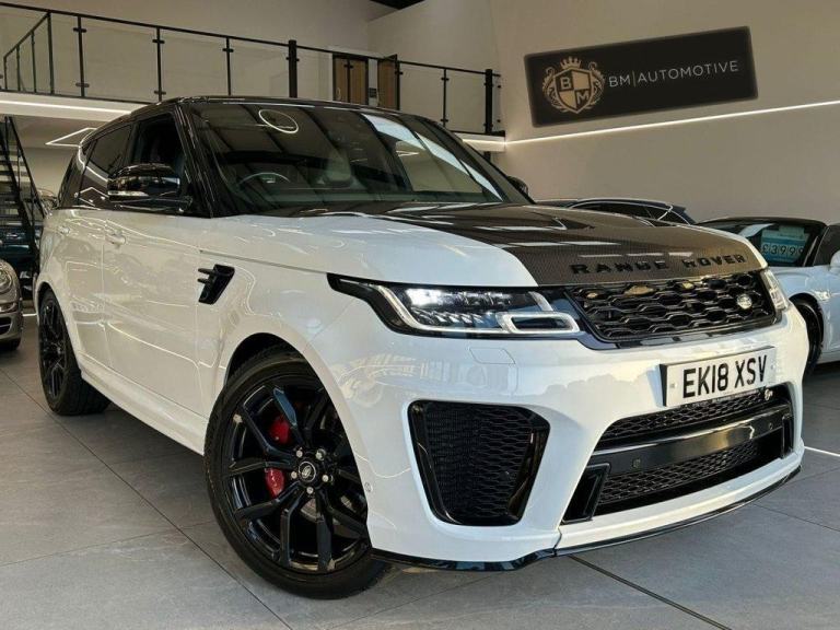 2018 Land Rover Range Rover Sport 5.0 V8 S/C 575 SVR 5dr Auto ESTATE PETROL Auto