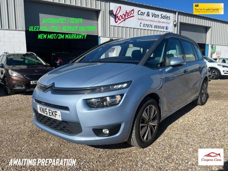 2015 Citroen Grand C4 Picasso 2.0 BlueHDi Exclusive 5dr EAT6 MPV Diesel Automatic