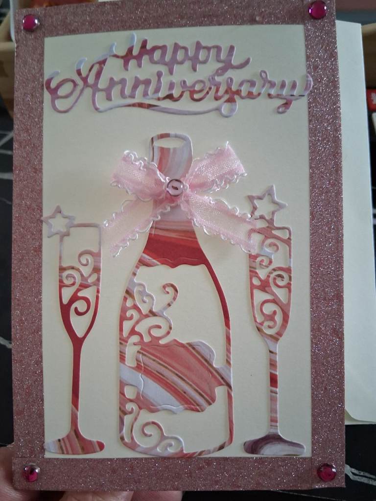 Handmade Anniversary card 