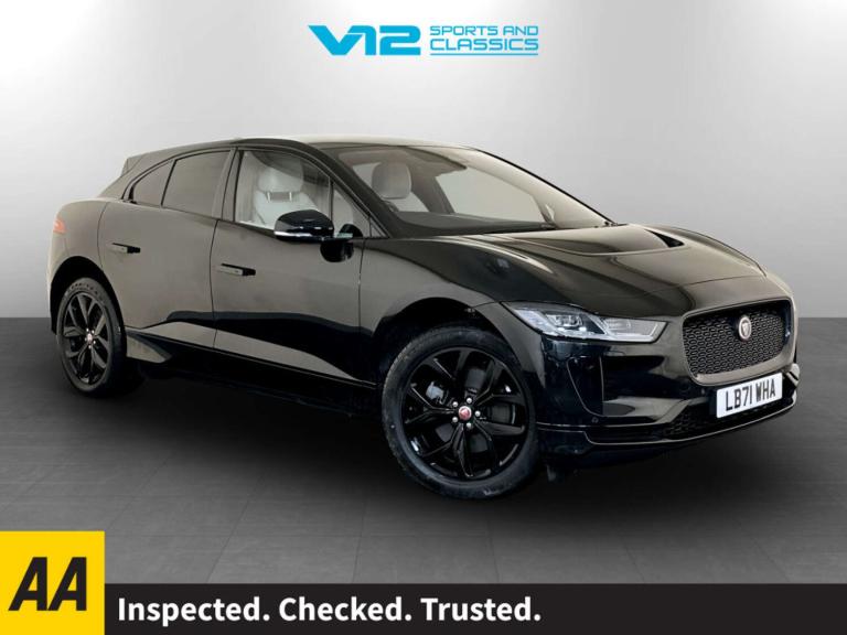 2021 Jaguar I-Pace 400 90kWh Black SUV 5dr Electric Auto 4WD (400 ps) SUV Electric Automatic