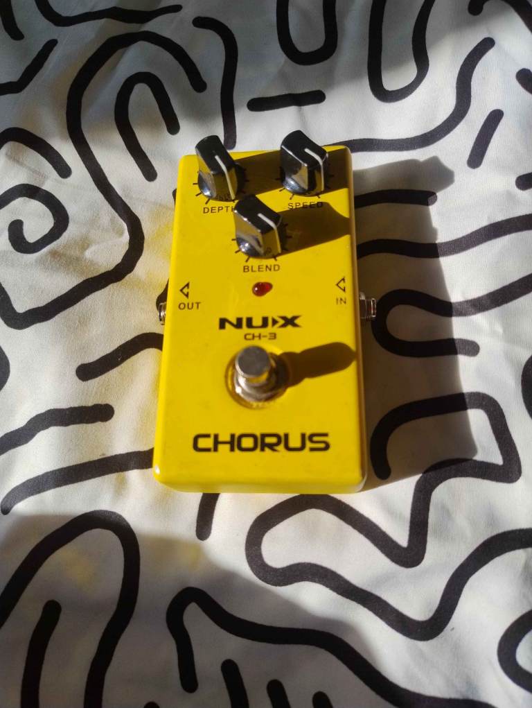 Nux CH-3 Chorus Guitar Pedal – Good Condition
