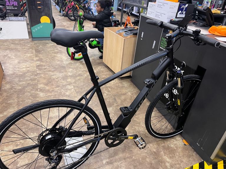 Carrera Crossfire E Mens Electric Hybrid Bike 2.0 - L Frame